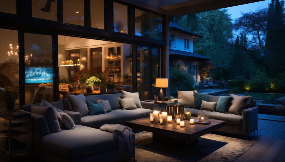What can be included in a home automation system?